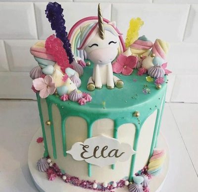 Unicorn Frenzy Cake