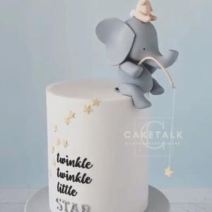 Bunny and ellie star cake for kids in dubai