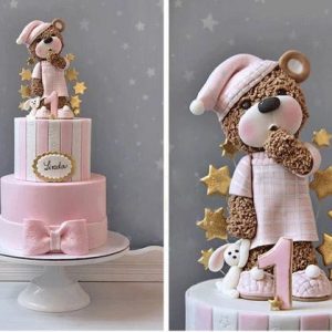 Teddy Sleepover Cake - Dubai