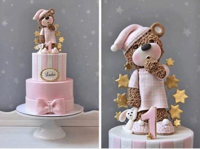 Teddy Sleepover Cake – Dubai