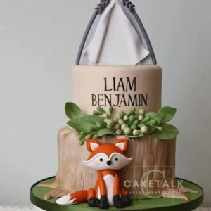 Foxy leaf cake for kids in dubai