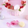 Macarons berry cake in dubai with melting cream