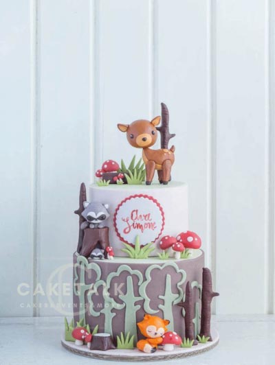 Cake for kids | Trees of delight cake for kids in dubai