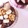 Birthday Cake | Gold chocolate mine cake for birthday celebration in dubai