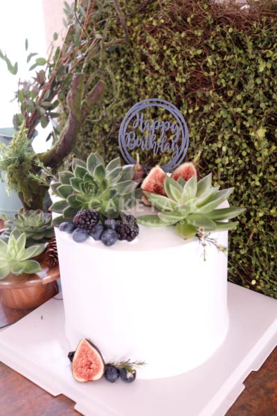 Birthday Cake | Foresty fruit cake for birthday with fresh fruits in dubai