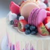 Fruit Cake | macaron berry cake 2 with fresh fruits in dubai