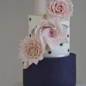 Flowers Wedding Cake
