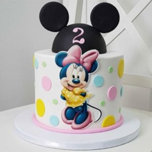 Minnie Mouse Cake - 4