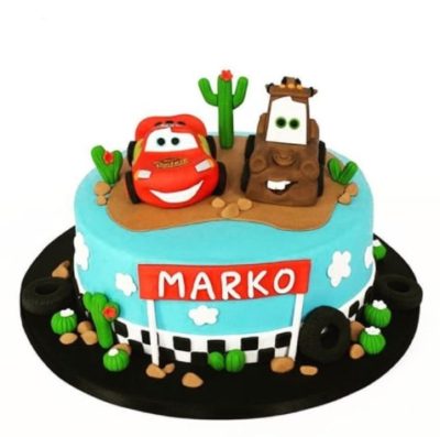 McQueen Car – 1 | Kids Birthday Celebration Cakes