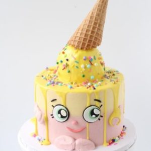 Ice Cream Cone Cake - 2