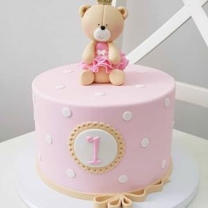 Bear Cake for Girl