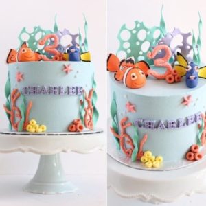 Nemo One Tier Cake