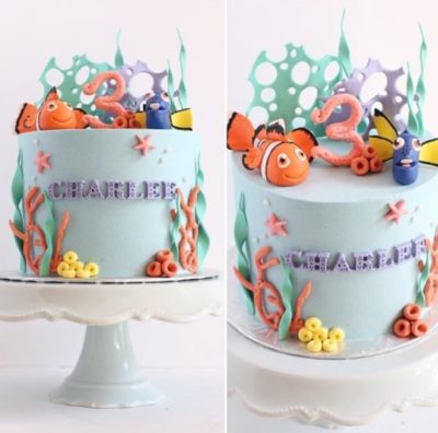 Nimo One Tier Cake – Birthday Cakes for Kids