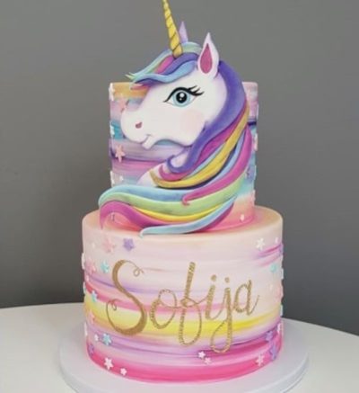 Unicorn Fairy tale Cake – Kids Birthday Cakes Dubai