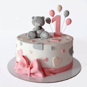 Bear Balloon Cake