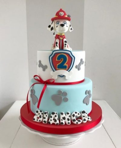 Paw Patrol Two Tier Cake 1
