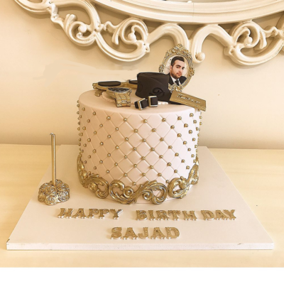Elegant Photo Cake