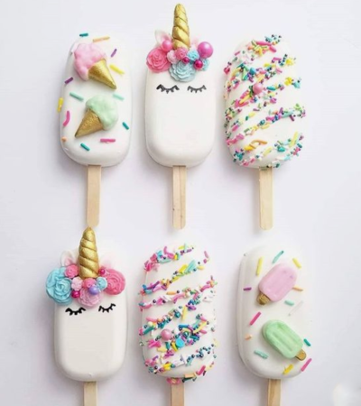 Unicorn Cake Pops – 2