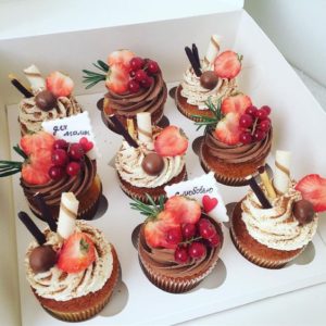 Chocolate Berries Cupcakes - 3