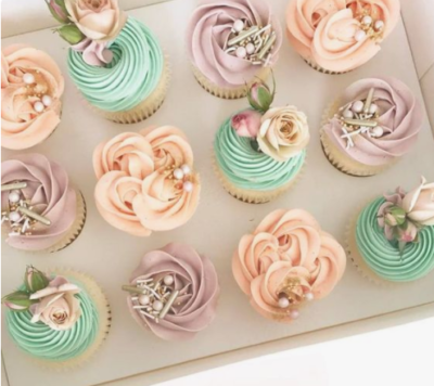 Baby Rose Cupcakes – 3