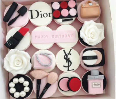 Dior Chanel YSL Makeup Kit Cupcakes