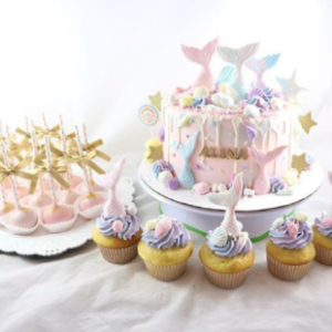 Mermaid Dessert Table Set