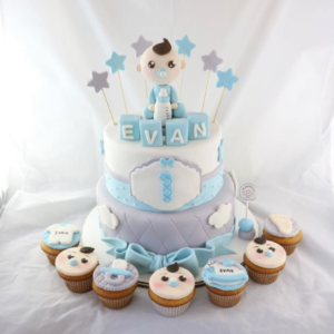 Baby Boy Dessert Table Set - 2