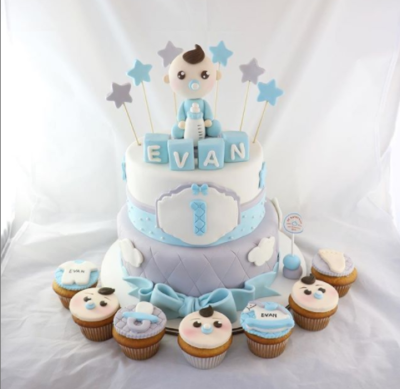 Baby Boy Dessert Table Set – 2