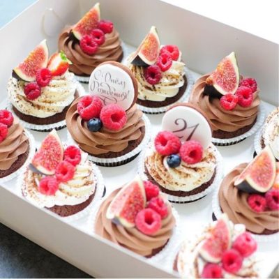 Fig Berry Cupcakes