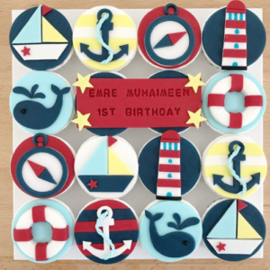 Marine Cupcakes