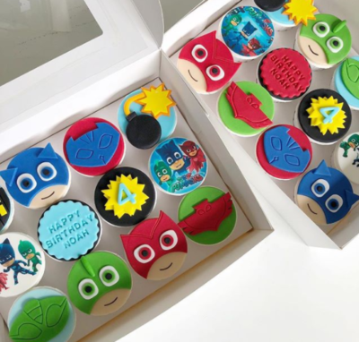 PJ Mask Cupcakes