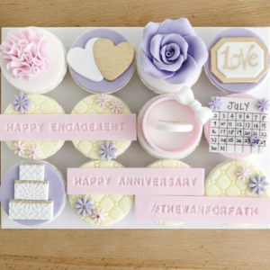 Engagement Cupcakes