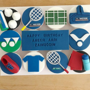 Badminton Cupcakes