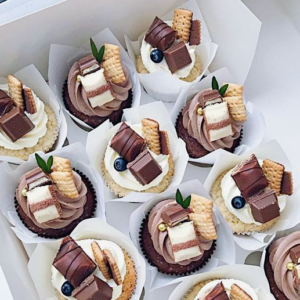 Chocolate Kinder Cupcake