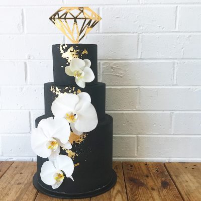 Black Orchid Cake Buy Customized Cake online Dubai