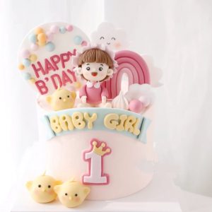 Baby Shower Cake for Girl buy cake for kids online