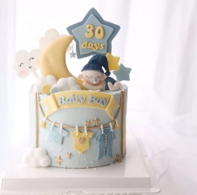 Baby Shower Cake for Boy – 3 – Buy Cake for Kids Online