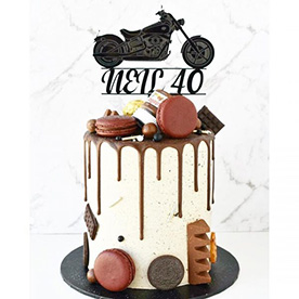 Bike Chocolate Cake