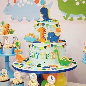 Dinosaur Age Cake