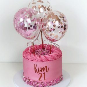 Fluffy Pink Cake