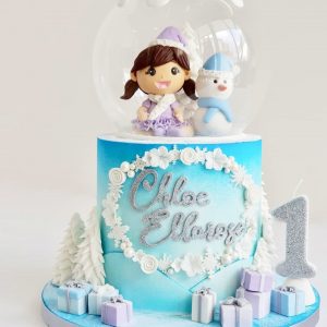 Winter Land Cake
