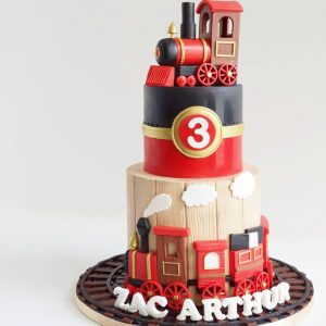 My Little Train Cake