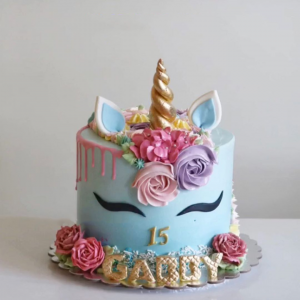 Unicorn Cream Cake - 5