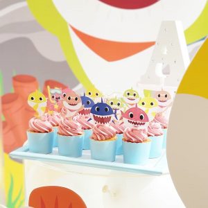 Baby Shark Cupcake