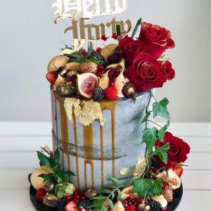 Rose Stone Cake