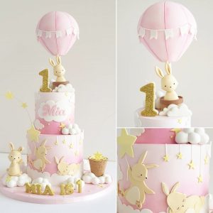 Cute Bunny Cake