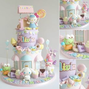 Hello Kitty Happy Land Cake