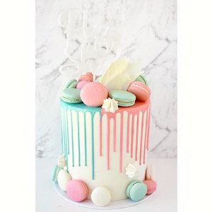 Gender Reveal Cake