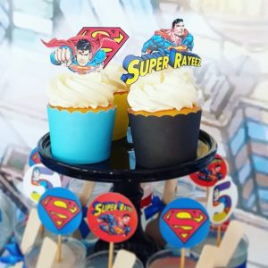 Super Hero Cupcakes