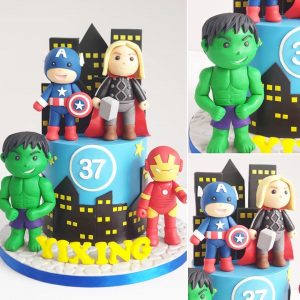 Marvel Hero Cake